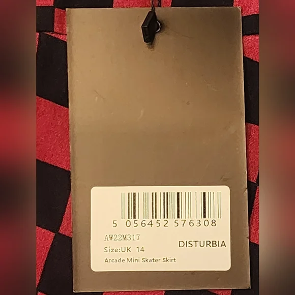 Disturbia Arcade mini skater skirt - Picture 5 of 8